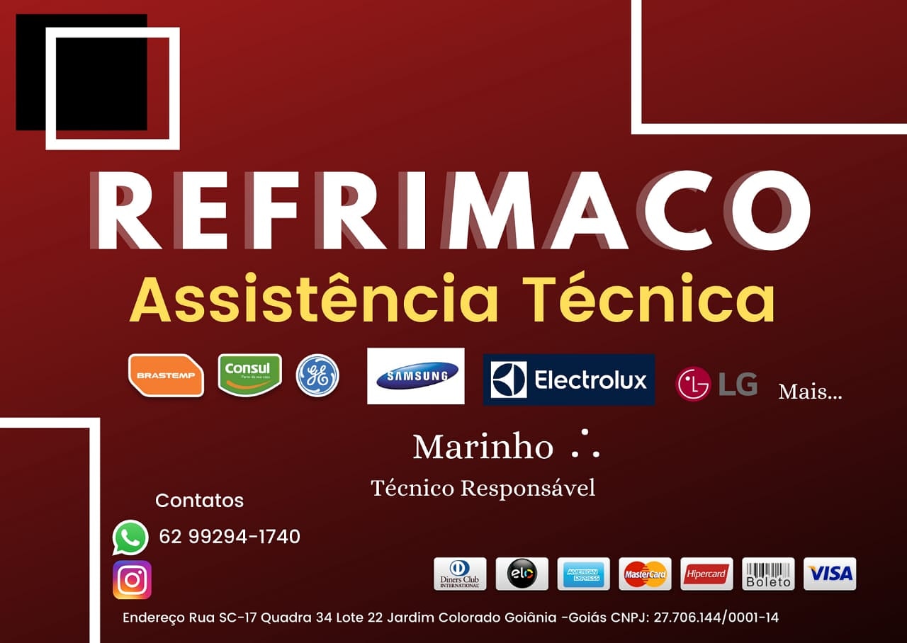 Manuteno em Eletrodomsticos - ar condicionado - refrigerao - geladeira