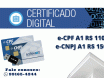 Certificado digital e-CPF A1 ou A3
