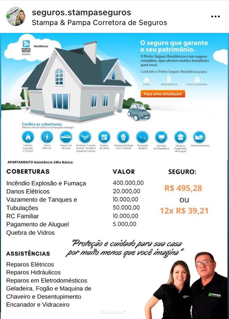 Seguros para Você e Sua Empresa -MIRO RIBEIRO- STAMPASEGUROS