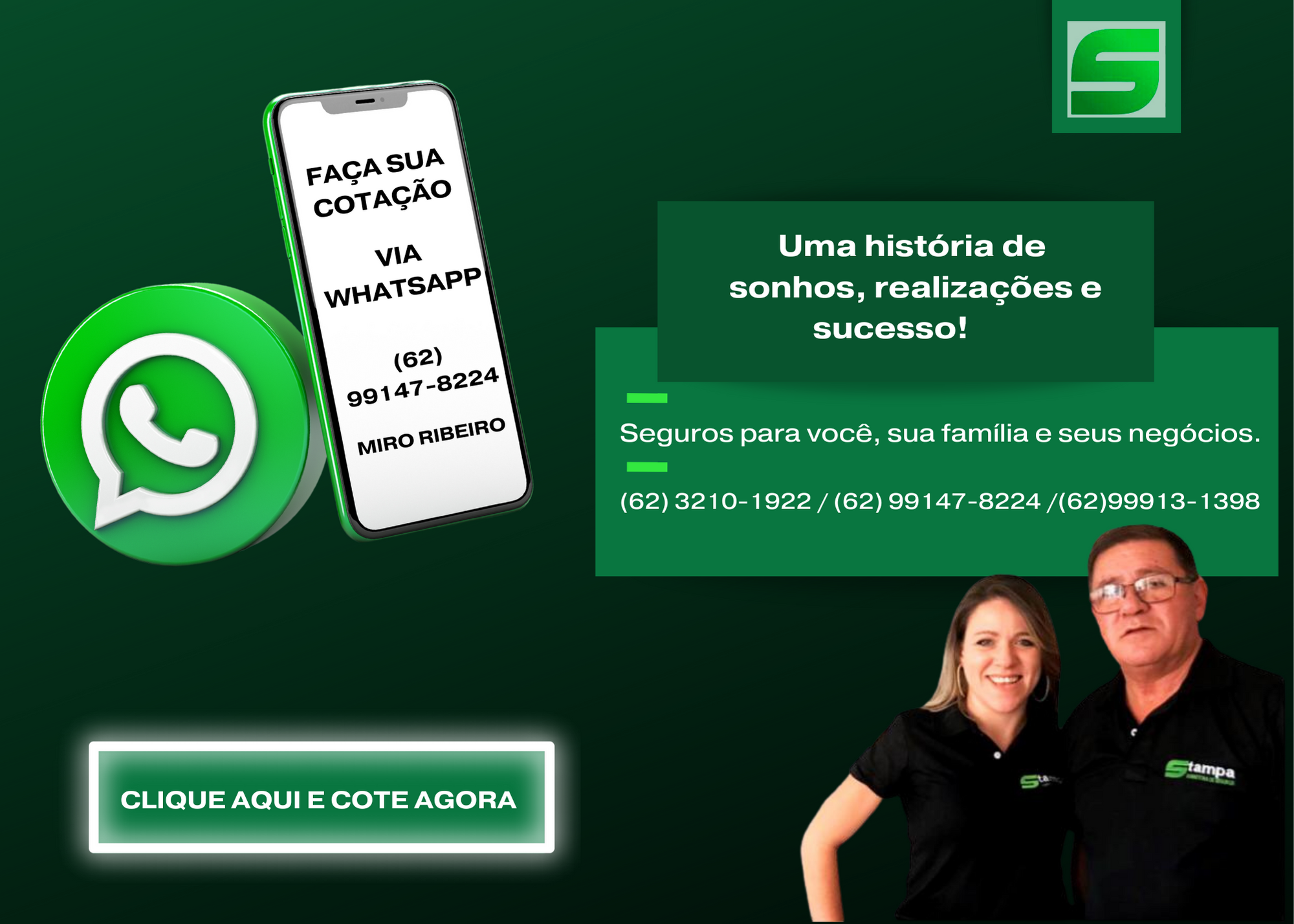 Seguro Auto, Casa, Vida, Empresa, Consórico e Equipamentos- MIRO RIBEIRO - CORRETOR DE SEGUROS