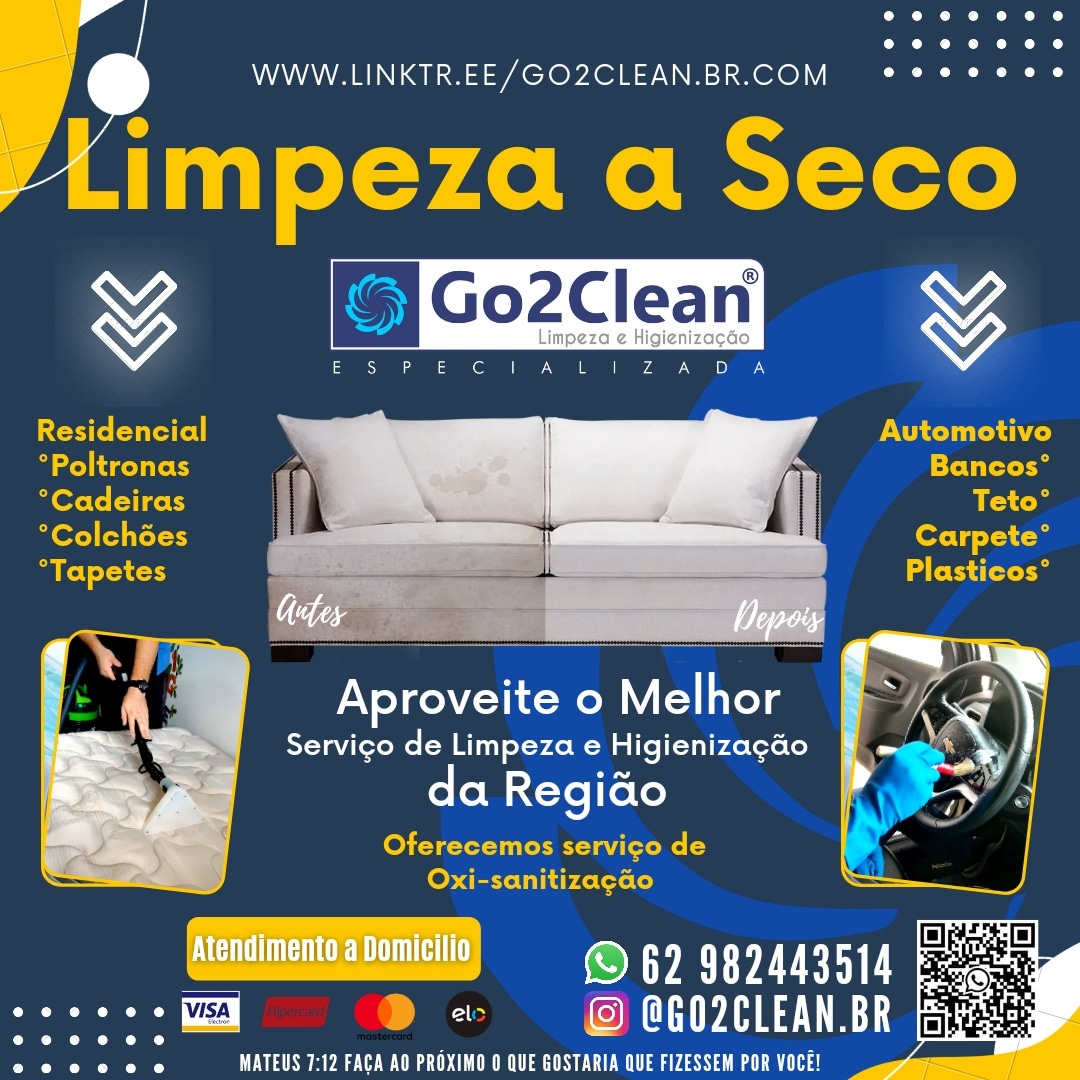 Limpeza a Seco de Estofados Go2Clean�