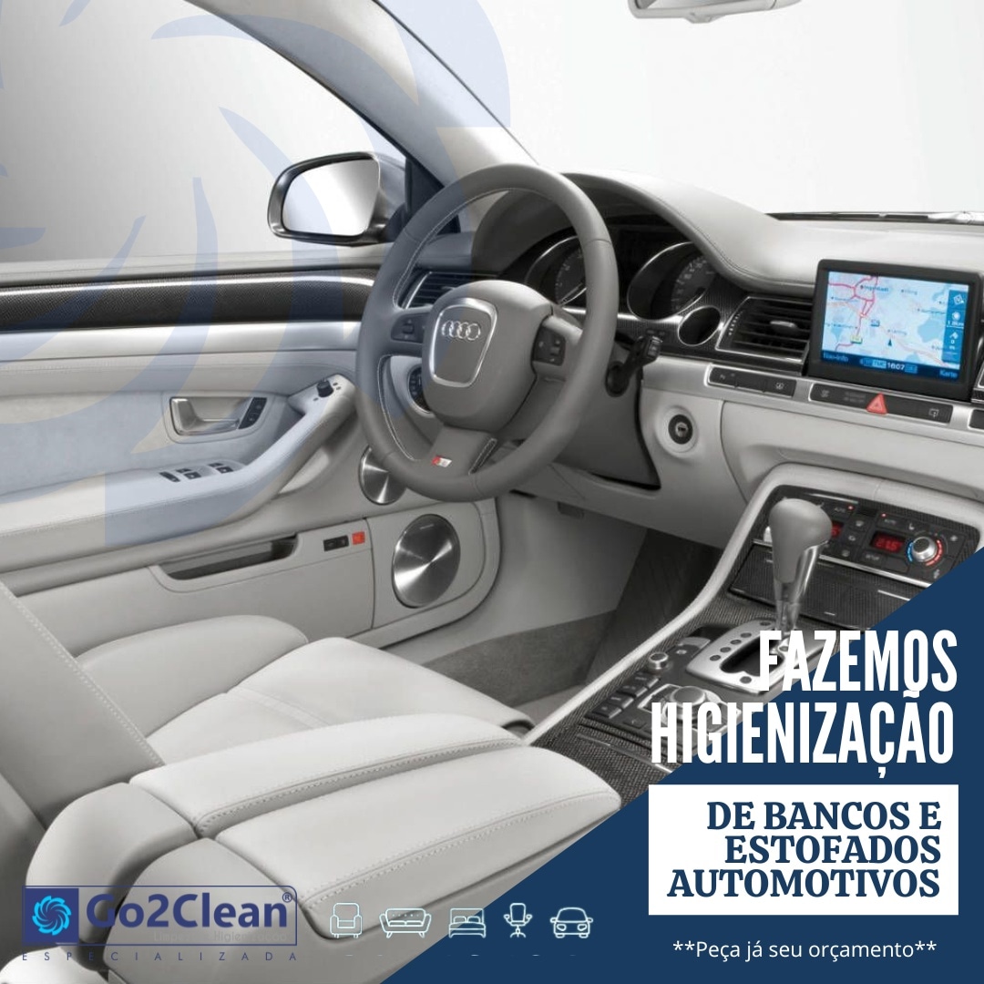 Limpeza a Seco de Estofados Go2Clean®